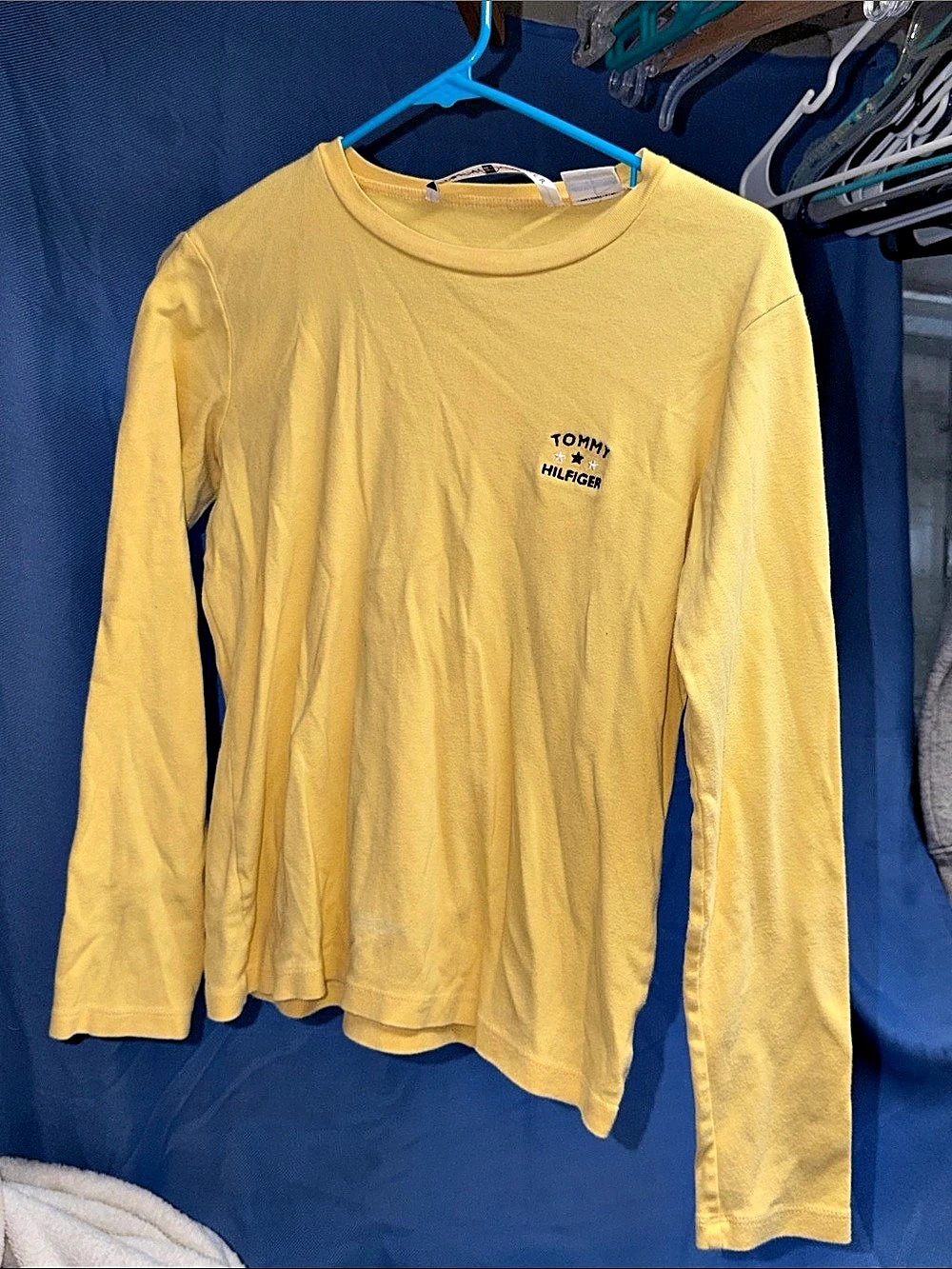 Tommy Hilfiger Long Sleeve Tee in Yellow Like New